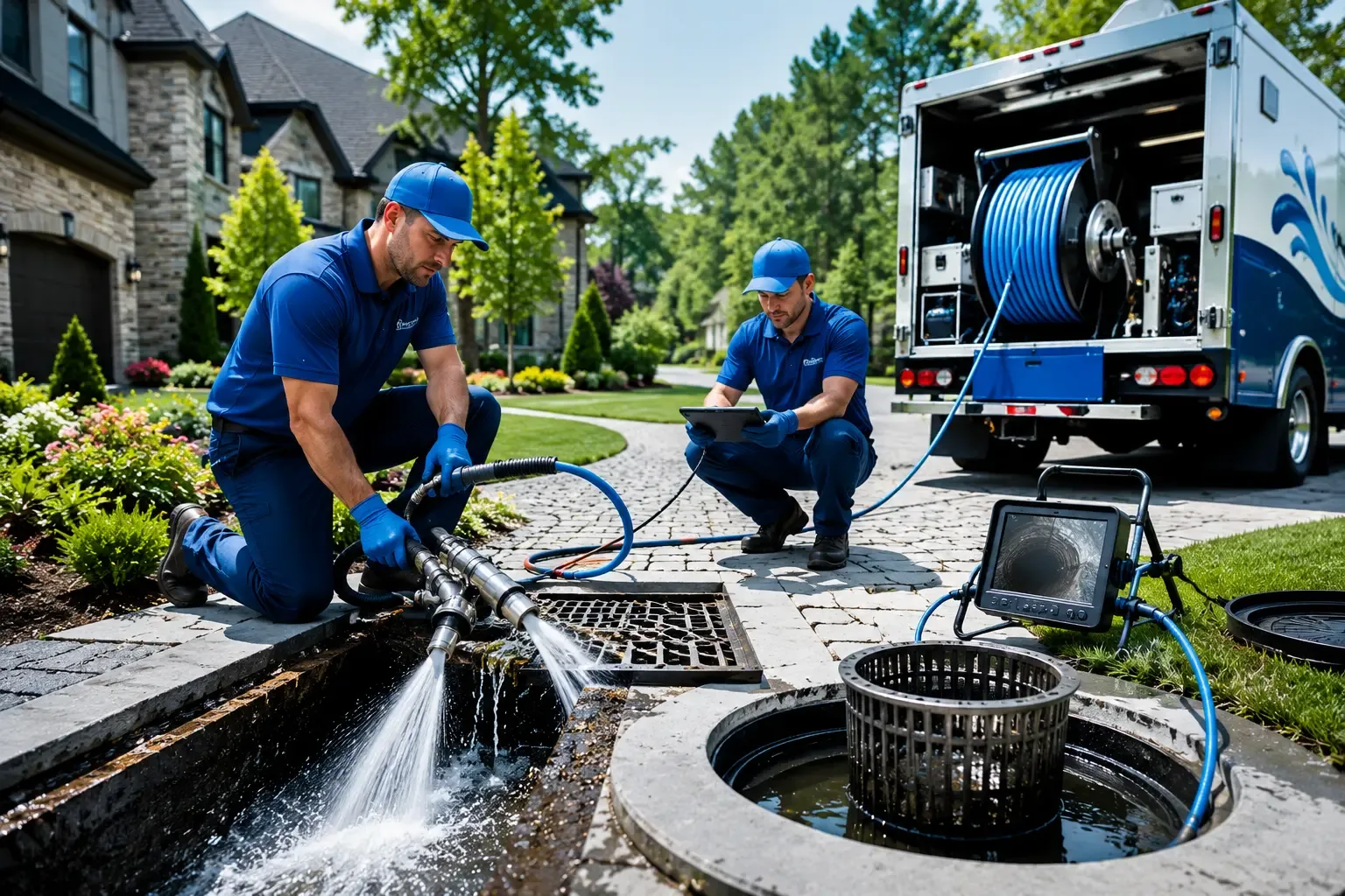 Local outdoor drain cleaning professionals in Arkdale, WI