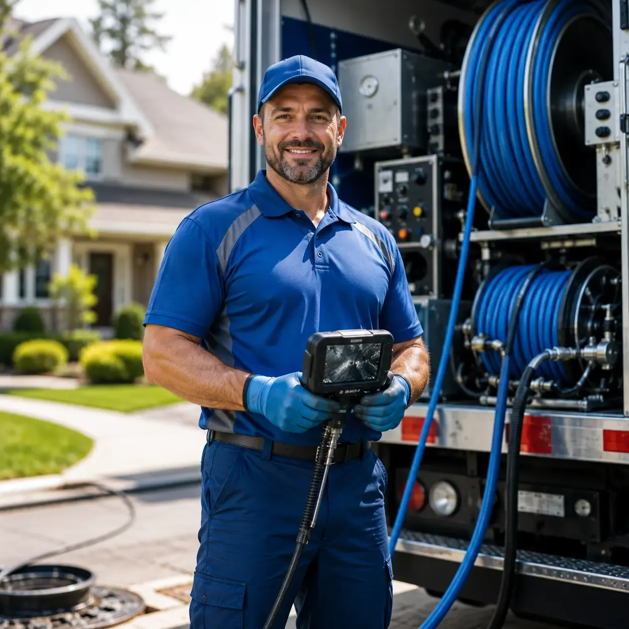 Local outdoor drain cleaning specialists in Arkdale, WI